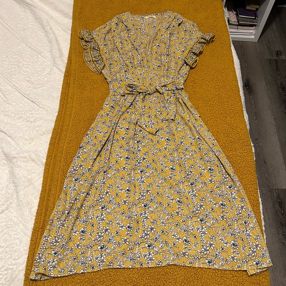 Midi floral dress